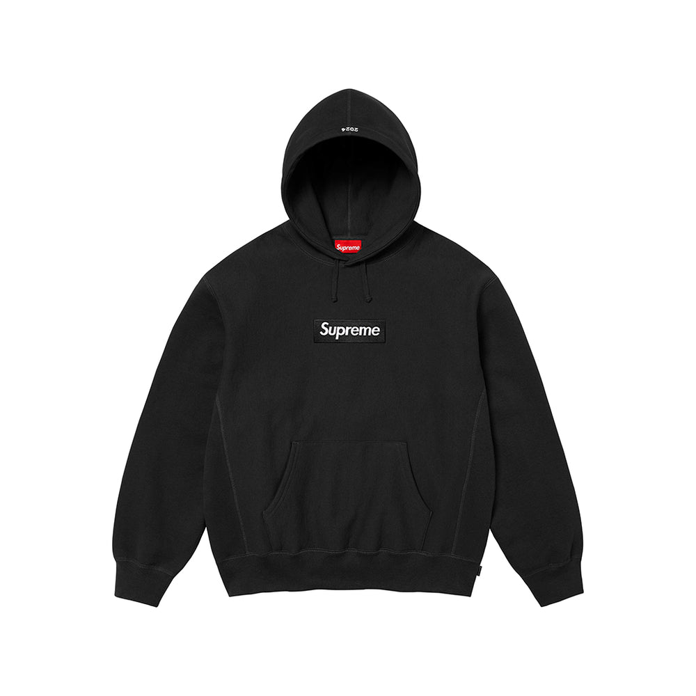 Supreme Box Logo Hooded Sweatshirt Black (FW24)