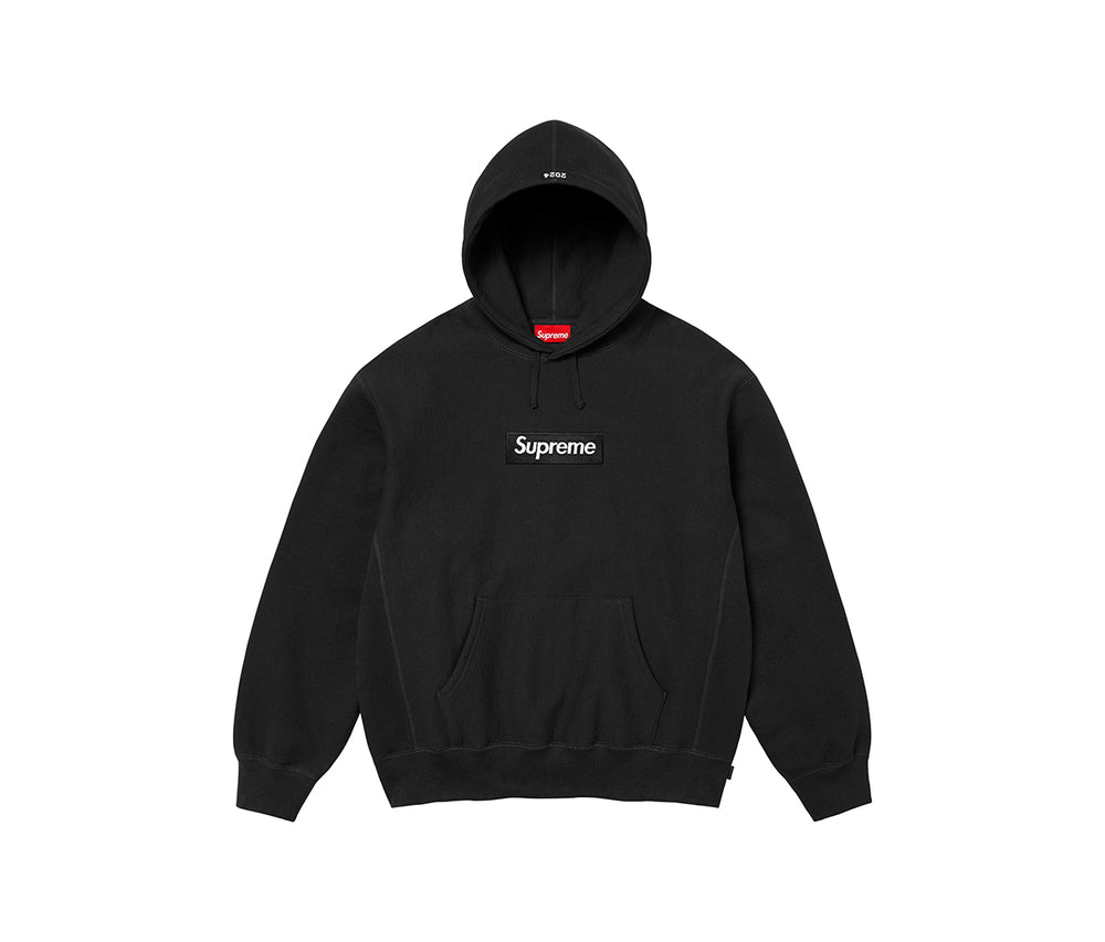 Supreme Box Logo Hooded Sweatshirt Black (FW24)