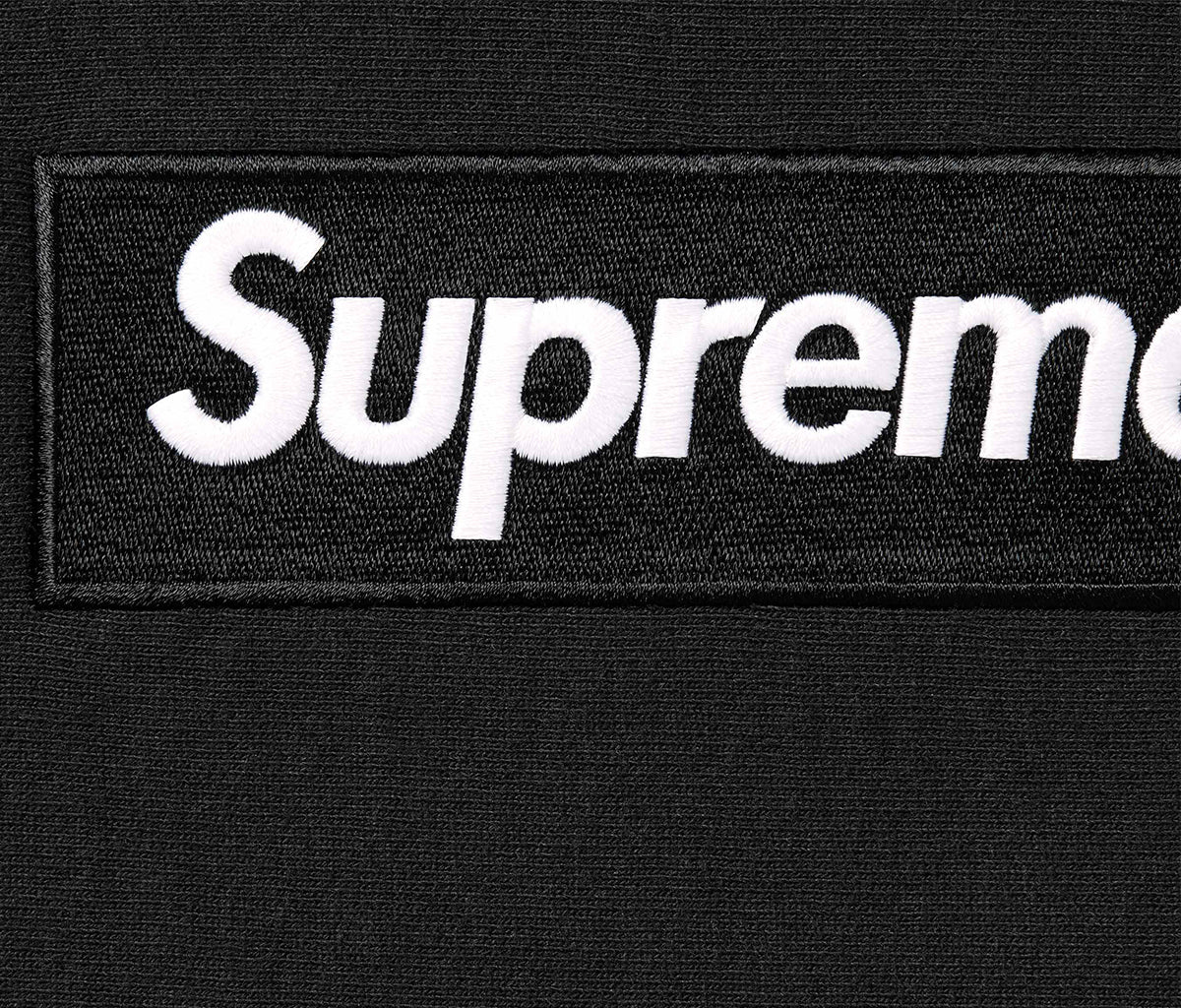 Supreme Box Logo Hooded Sweatshirt Black (FW24)