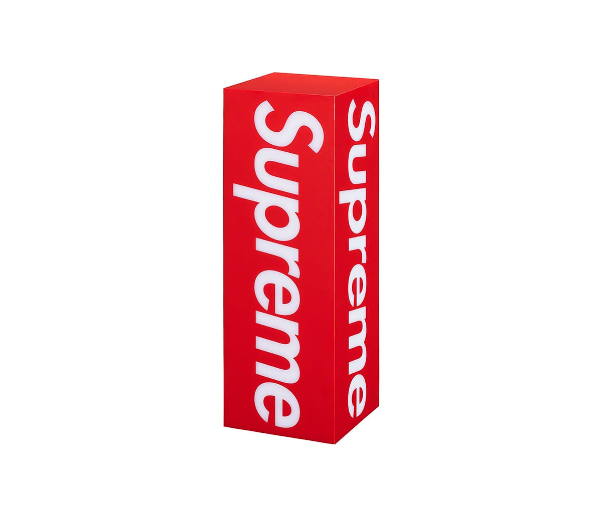 Supreme Box Logo Lamp Red