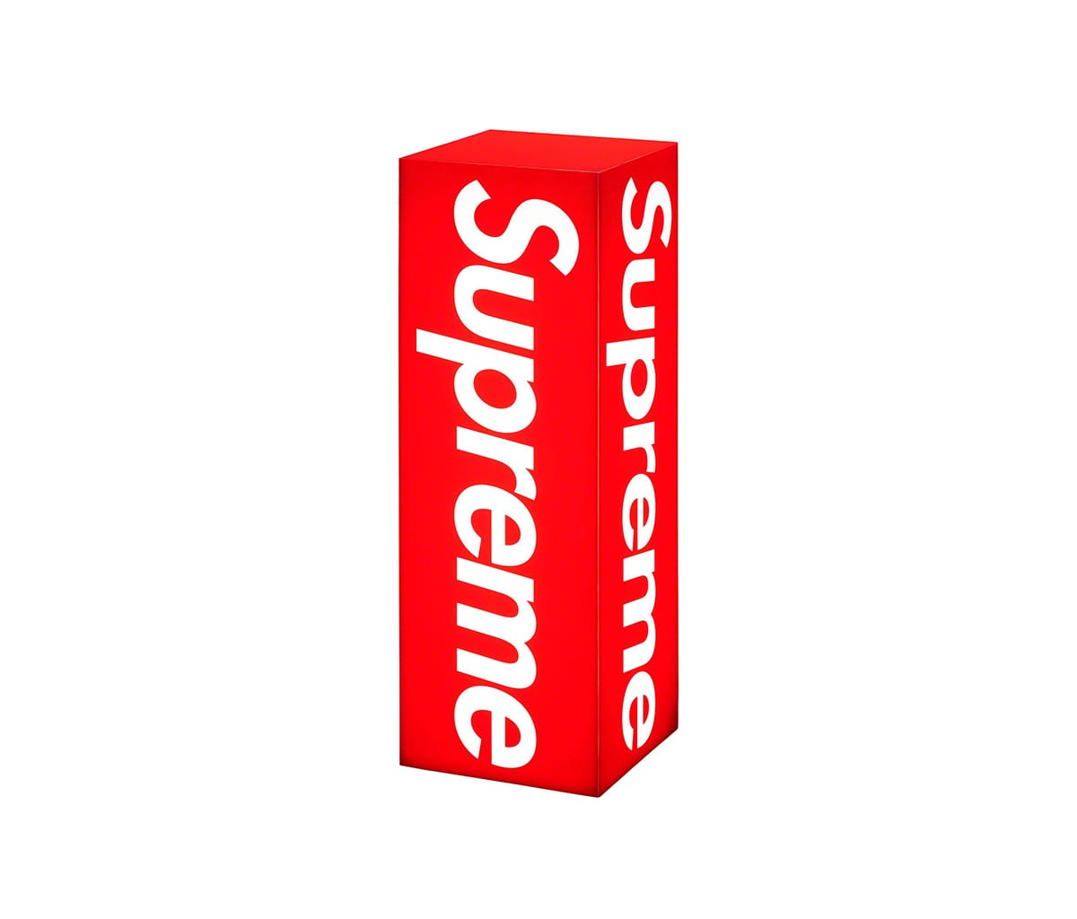 Supreme Box Logo Lamp Red