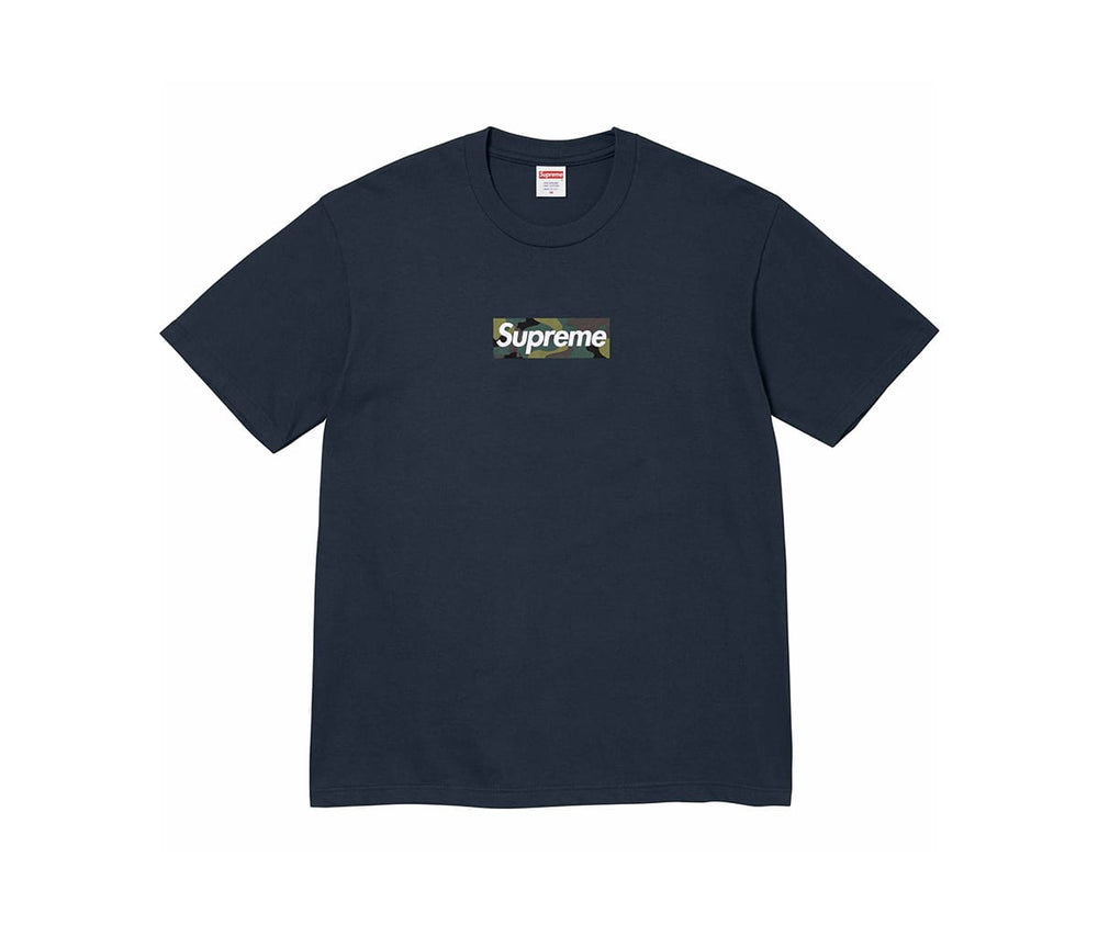 Supreme Box Logo Tee Navy