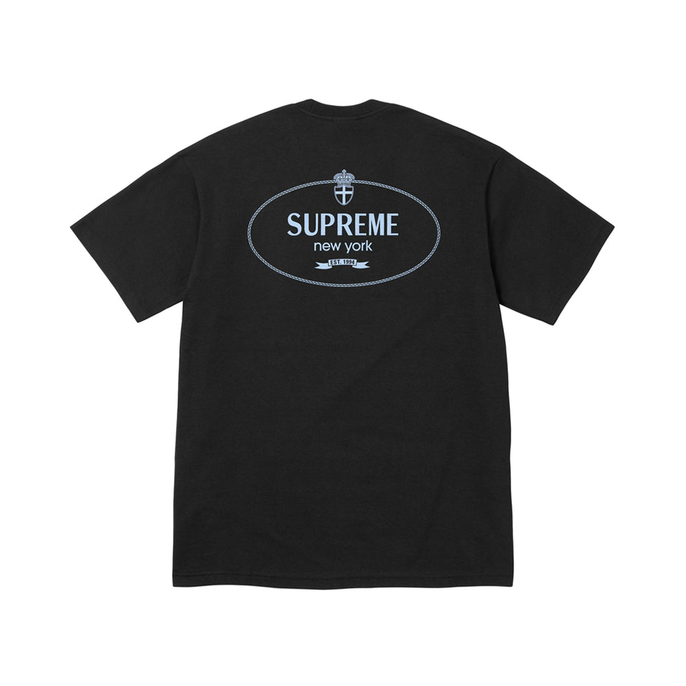 Supreme Crest Tee Black