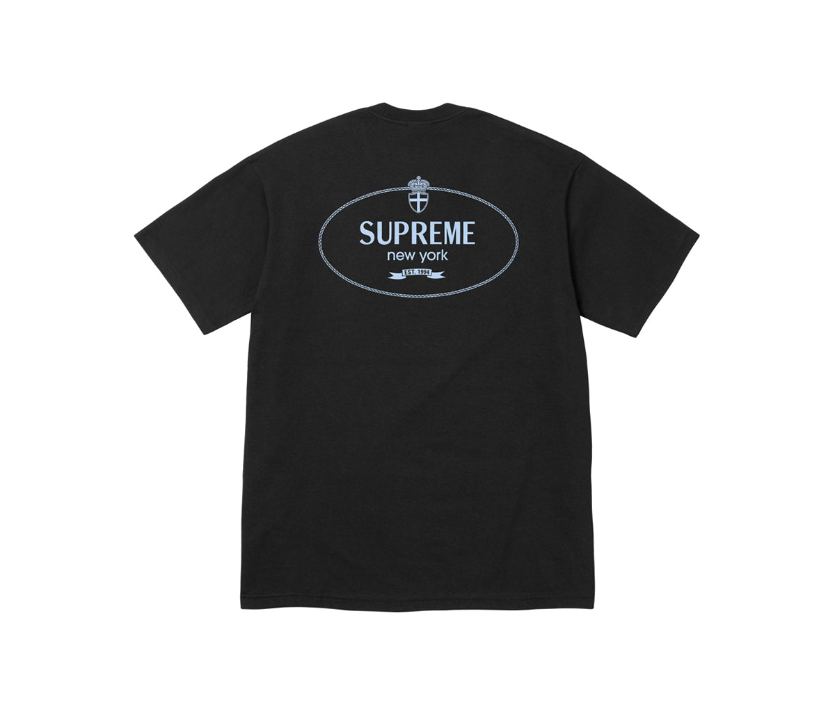 Supreme Crest Tee Black