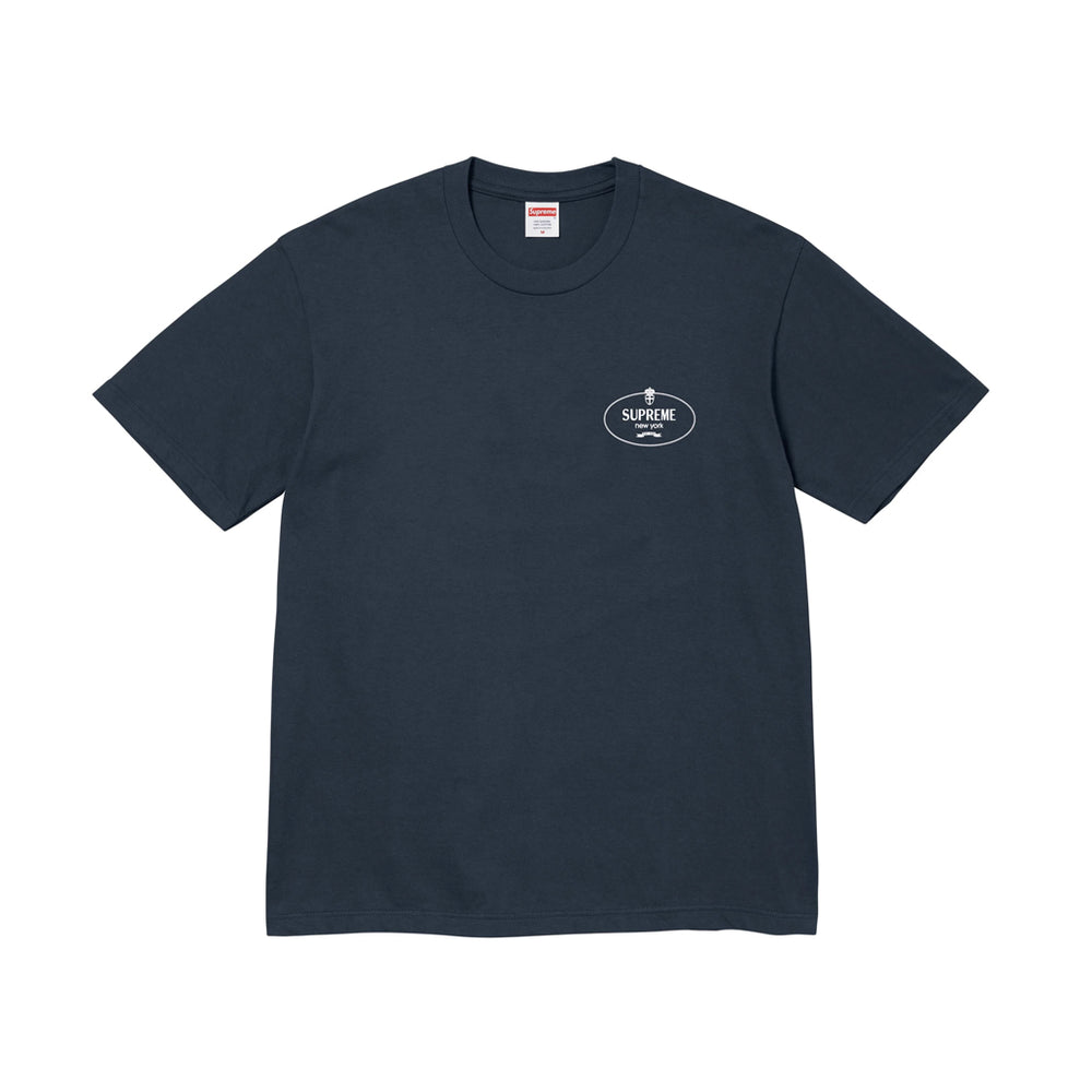 Supreme Crest Tee Navy