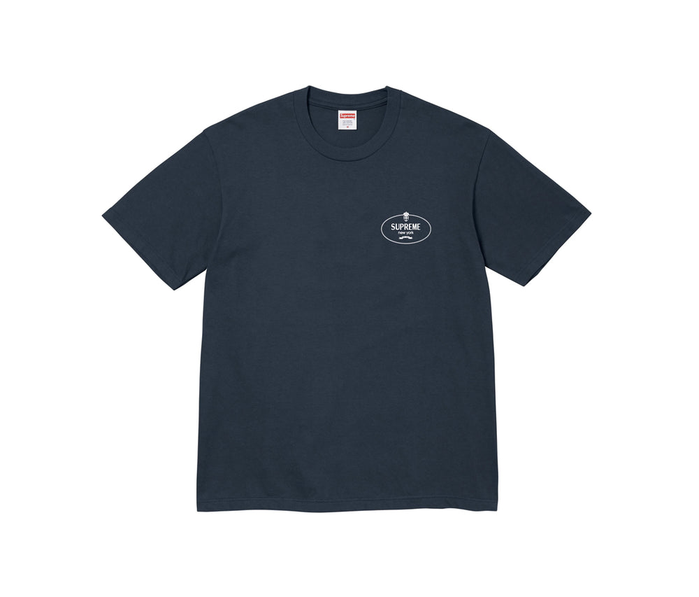 Supreme Crest Tee Navy