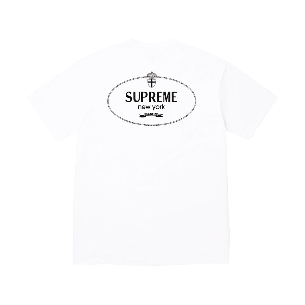 Supreme Crest Tee White