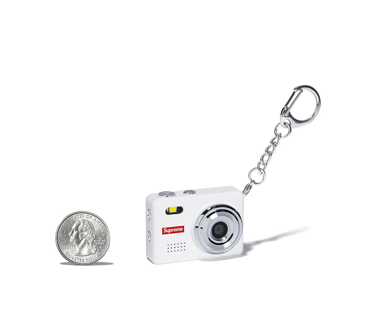 小物 supreme Digital Camera Keychain WHITE Supreme Digital Camera Keychain (FW25) - $48
