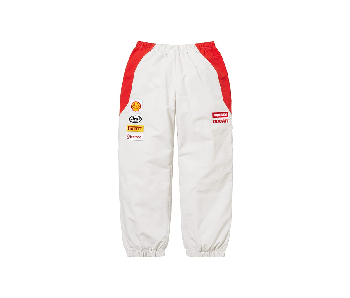 Supreme Ducati Track Pant Light Grey – Section Store