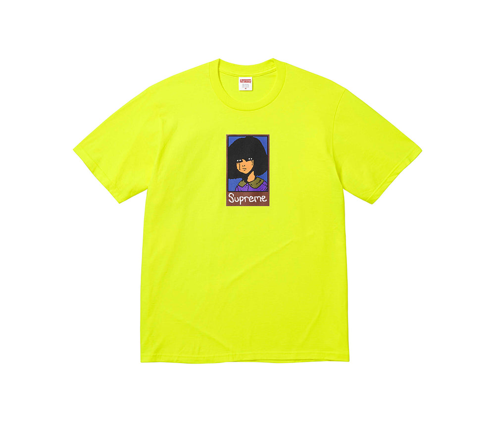 Supreme Emo Tee Fluorescent Yellow