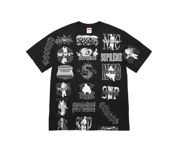 Supreme Flash Tee Black – Supreme