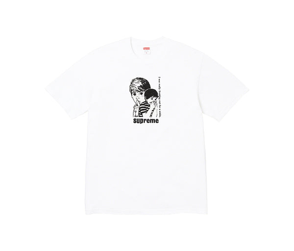 Supreme Freaking Out Tee White – Supreme