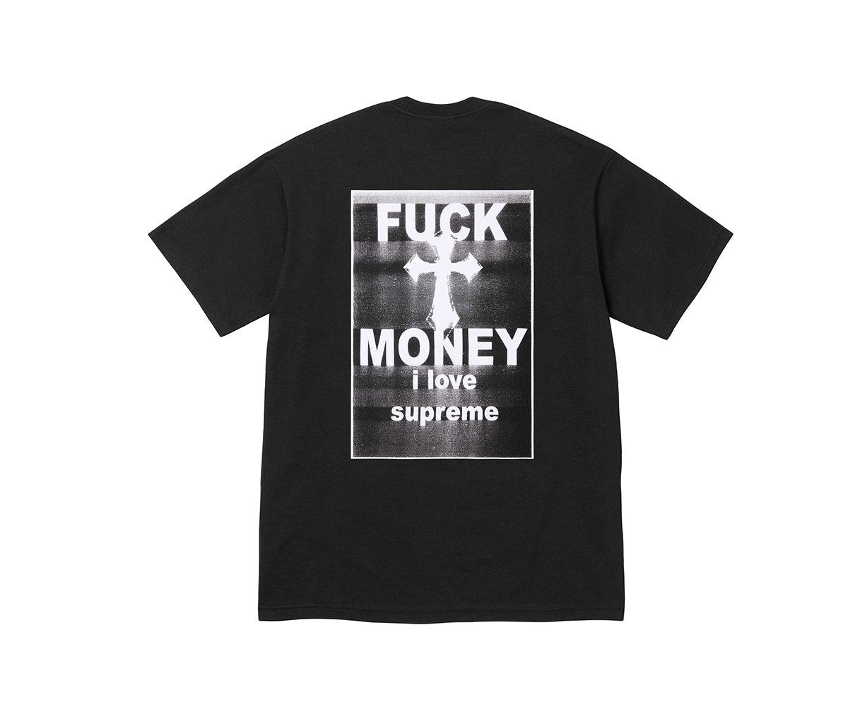 Supreme Fuck Money Tee Black