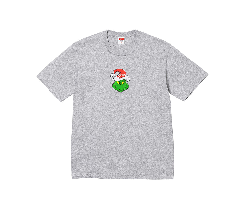 Supreme Grinch Tee Heather Grey