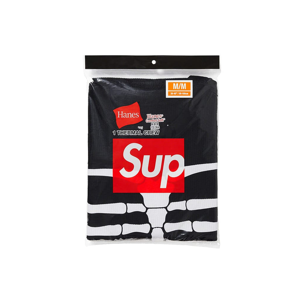 
                      
                        Supreme Hanes Bones Thermal Crew Black
                      
                    