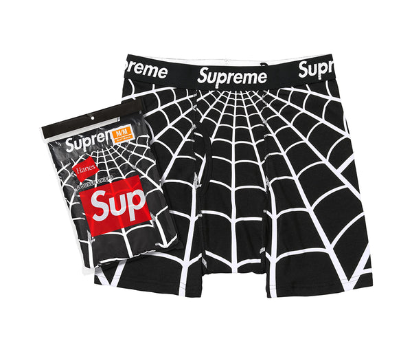 Supreme Hanes Spider-Man Trenýrky Černé (2ks) – Supreme