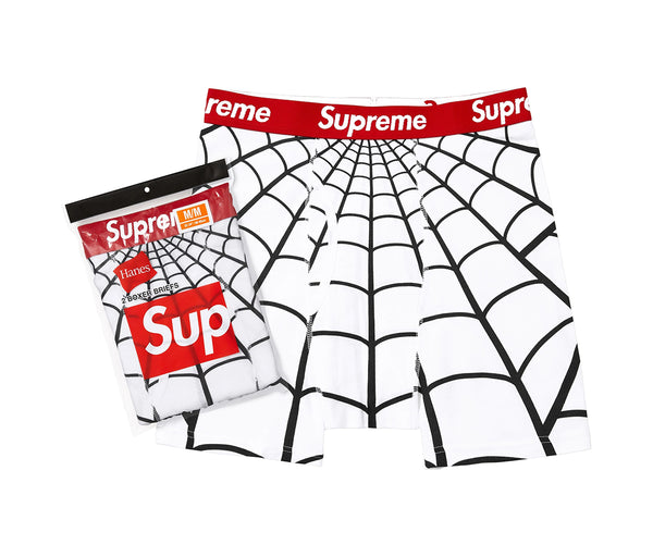 Supreme Hanes Spider-Man Trenýrky Bílé (2ks) – Supreme