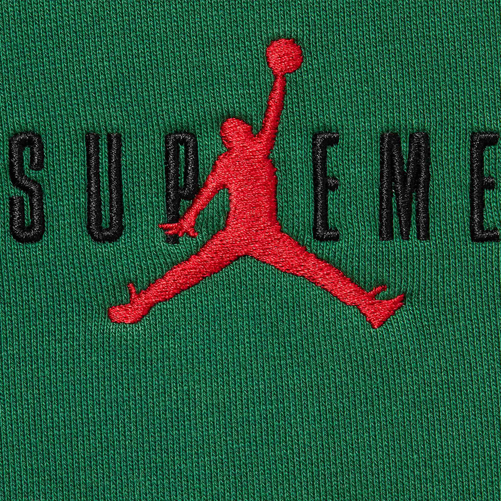 
                      
                        Supreme Jordan Hooded Sweatshirt Green
                      
                    