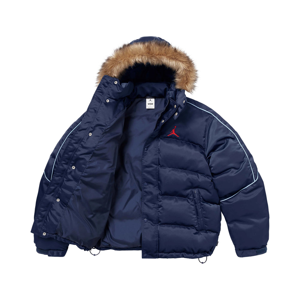 
                      
                        Supreme Jordan Puffer Jacket Navy
                      
                    