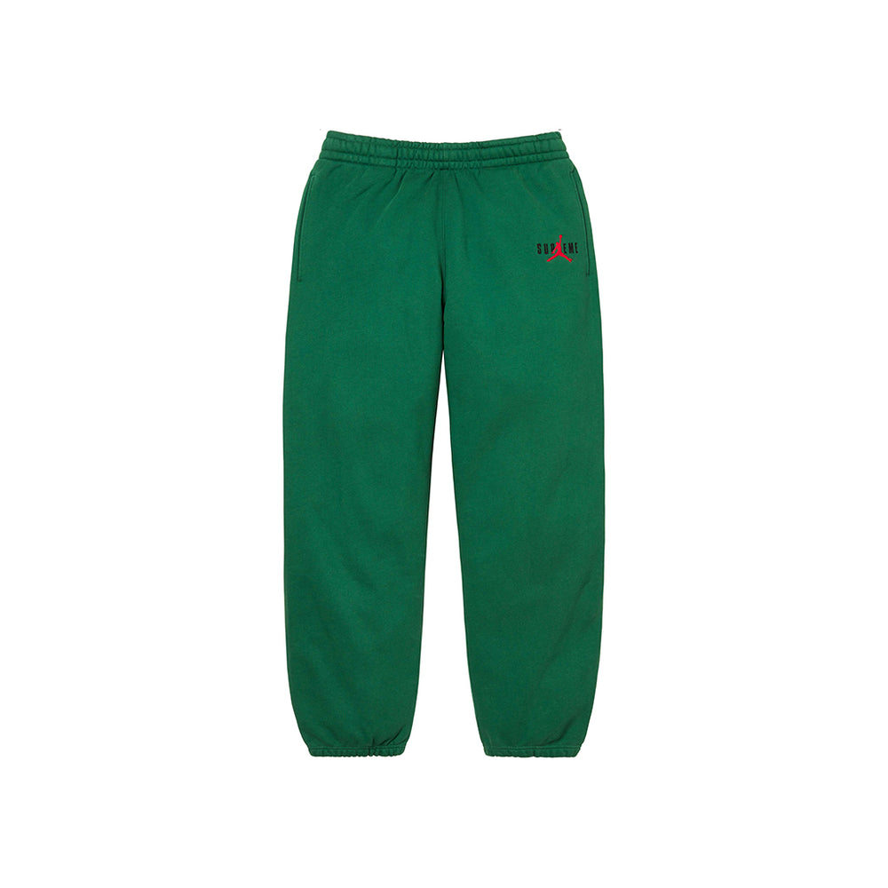 Supreme Jordan Sweatpant Green