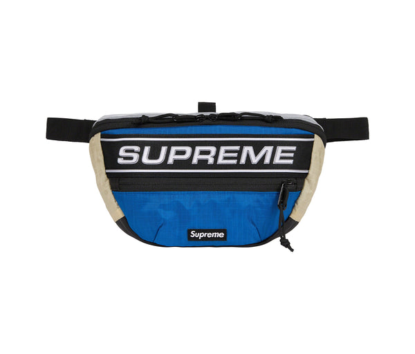 Supreme Logo Waist Bag Blue – Supreme