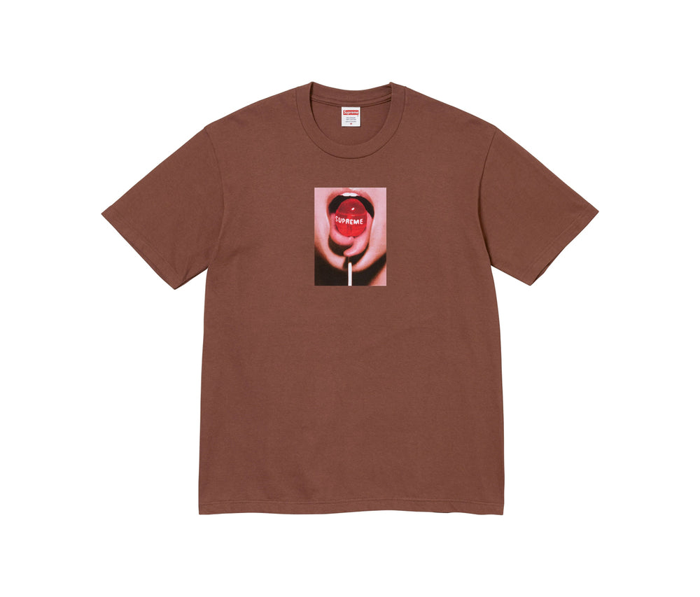 Supreme Lollipop Tee Brown