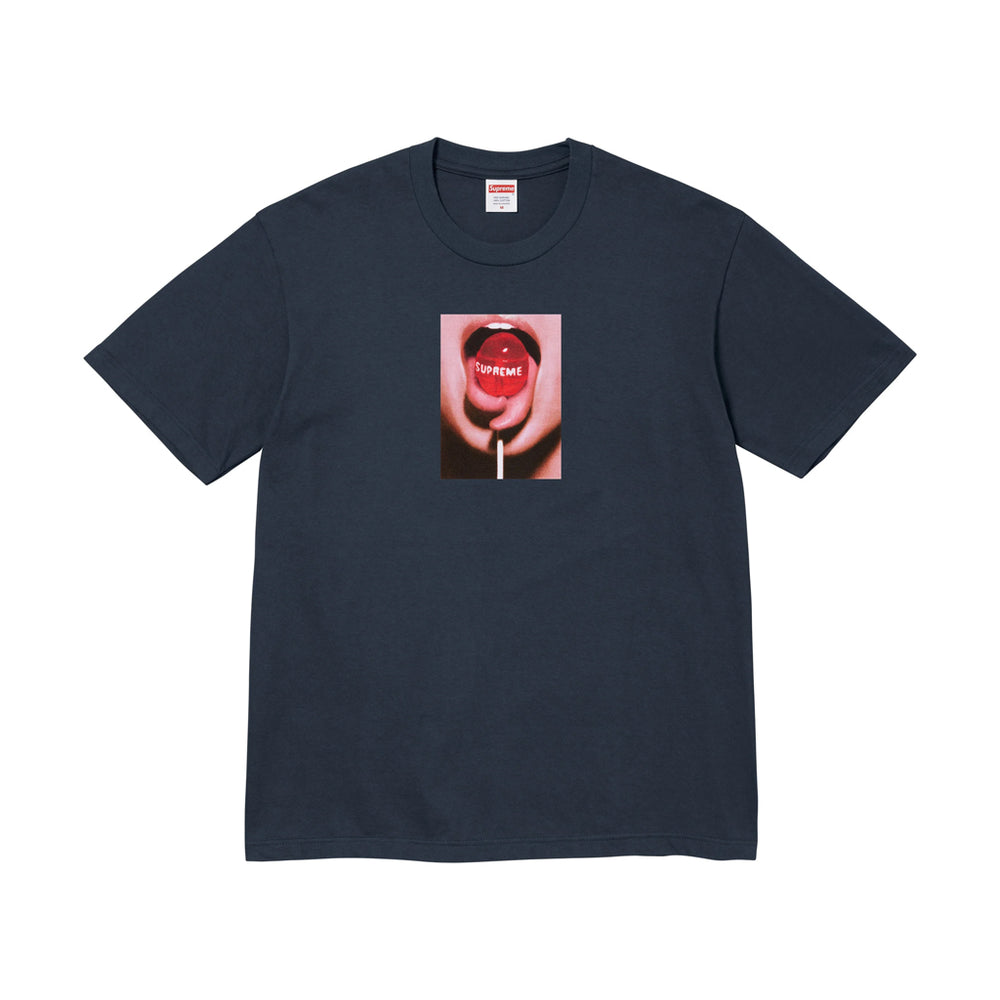 Supreme Lollipop Tee Navy