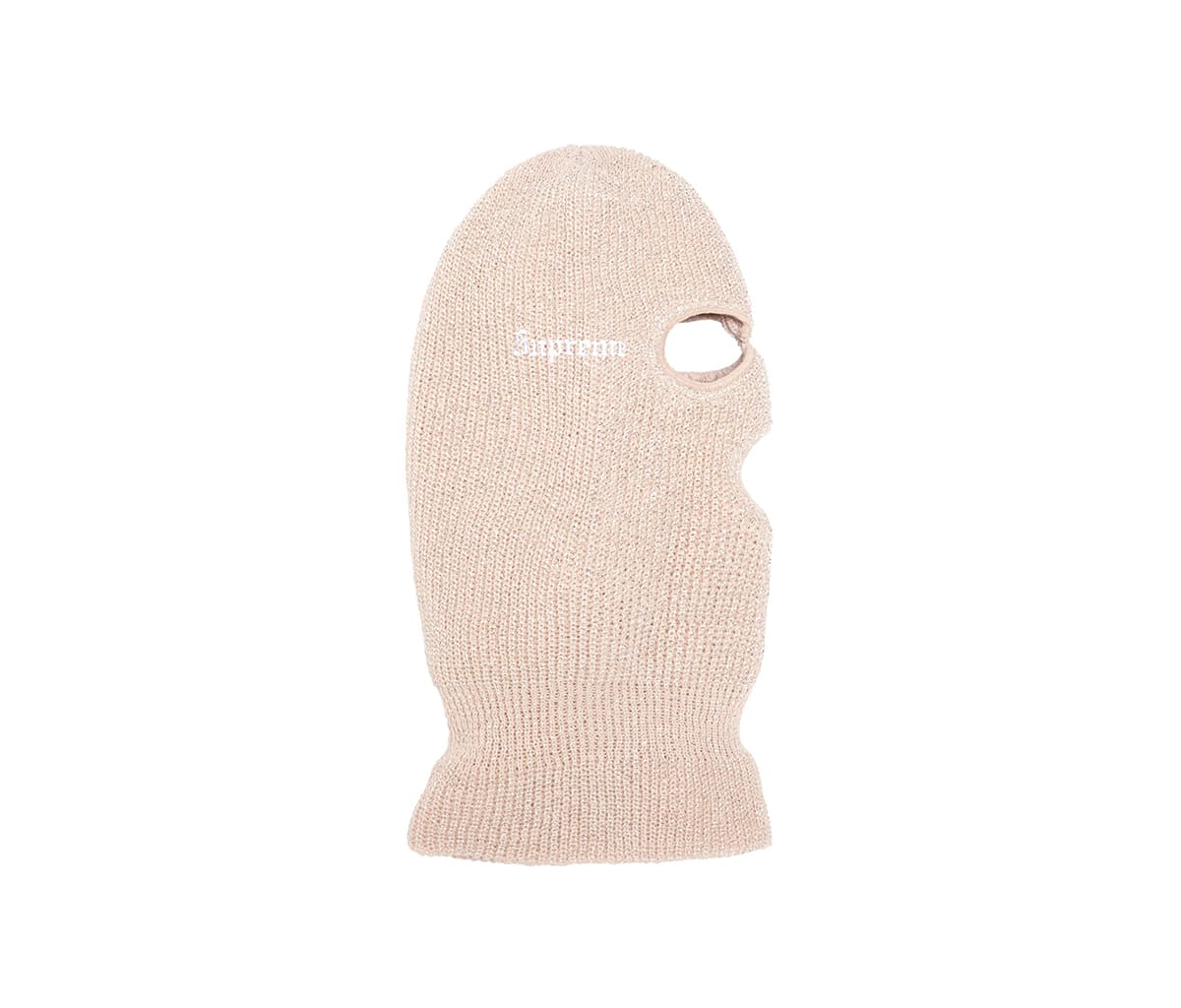 Supreme Lurex Balaclava Taupe