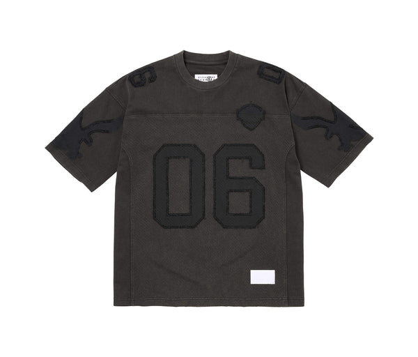 Supreme MM6 Maison Margiela Cotton Football Jersey Black – Supreme