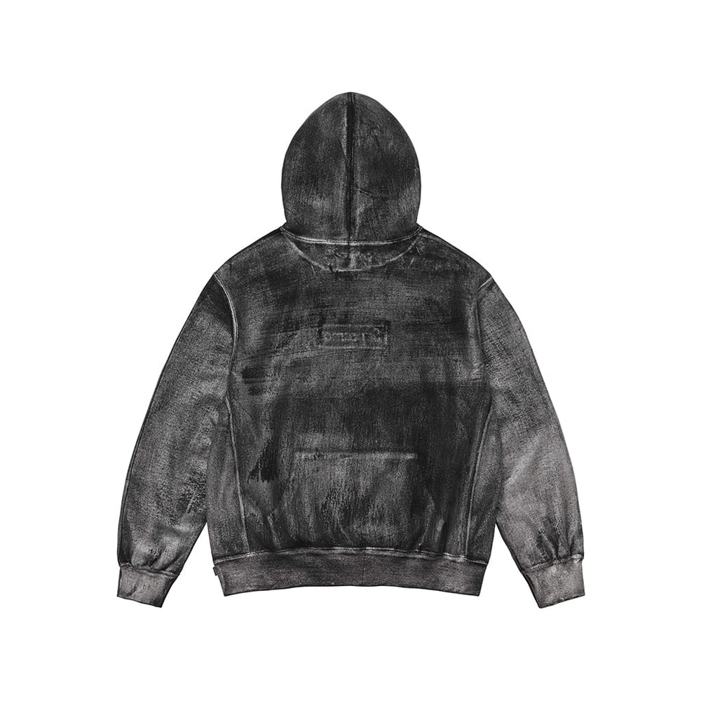 Supreme MM6 Maison Margiela Foil Box Logo Hooded Sweatshirt Black