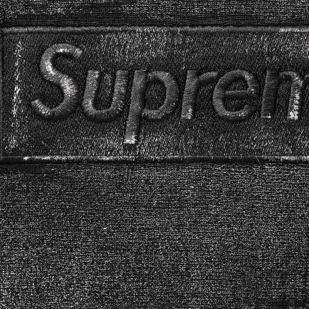 
                      
                        Supreme MM6 Maison Margiela Foil Box Logo Hooded Sweatshirt Black
                      
                    