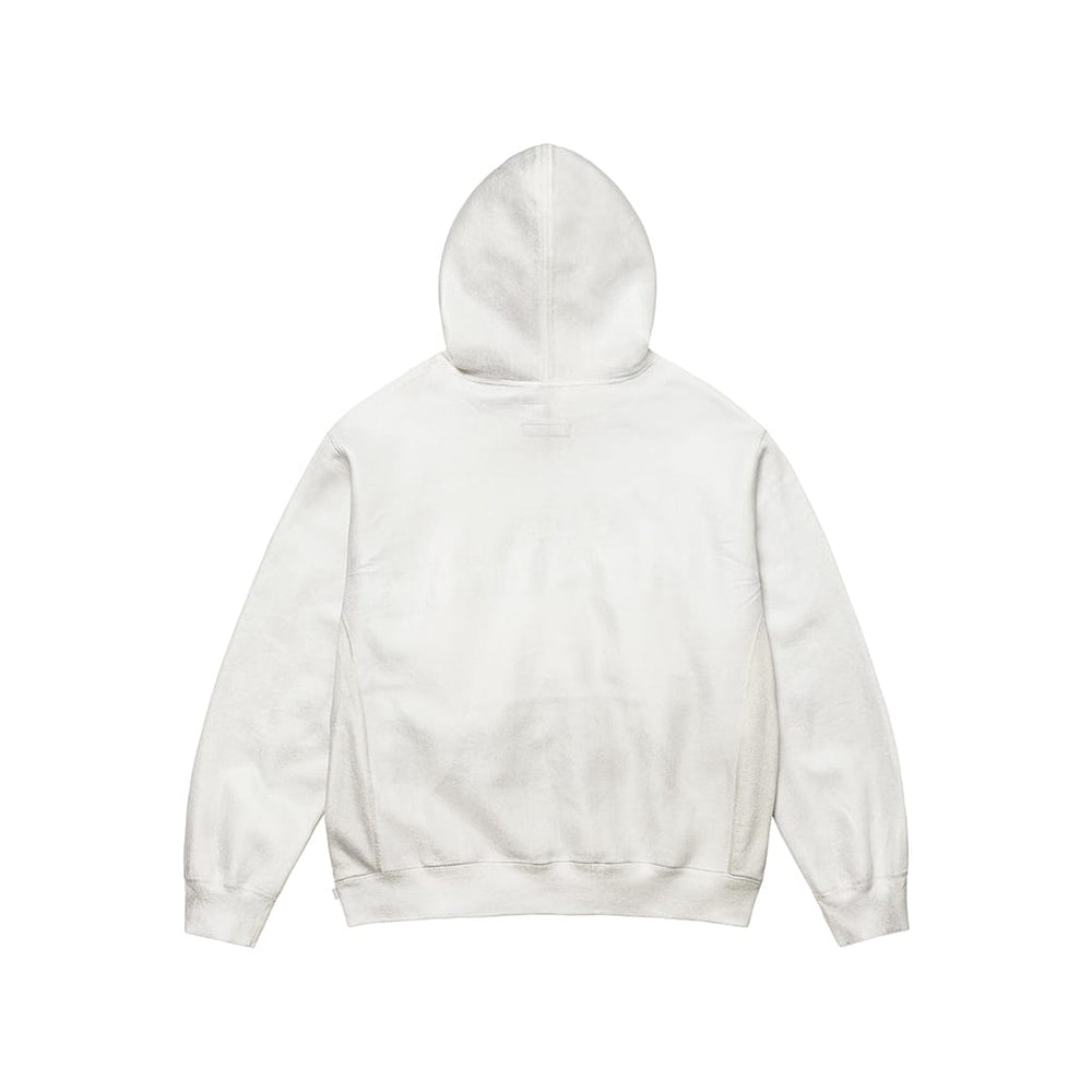 Supreme MM6 Maison Margiela Foil Box Logo Hooded Sweatshirt White