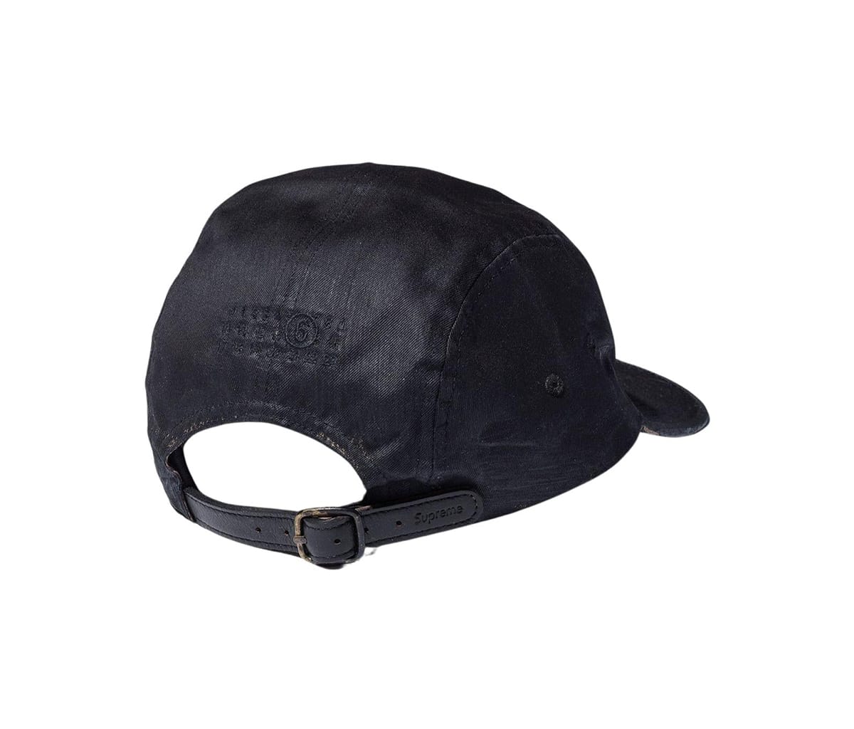 Supreme MM6 Maison Margiela Painted Camp Cap Black