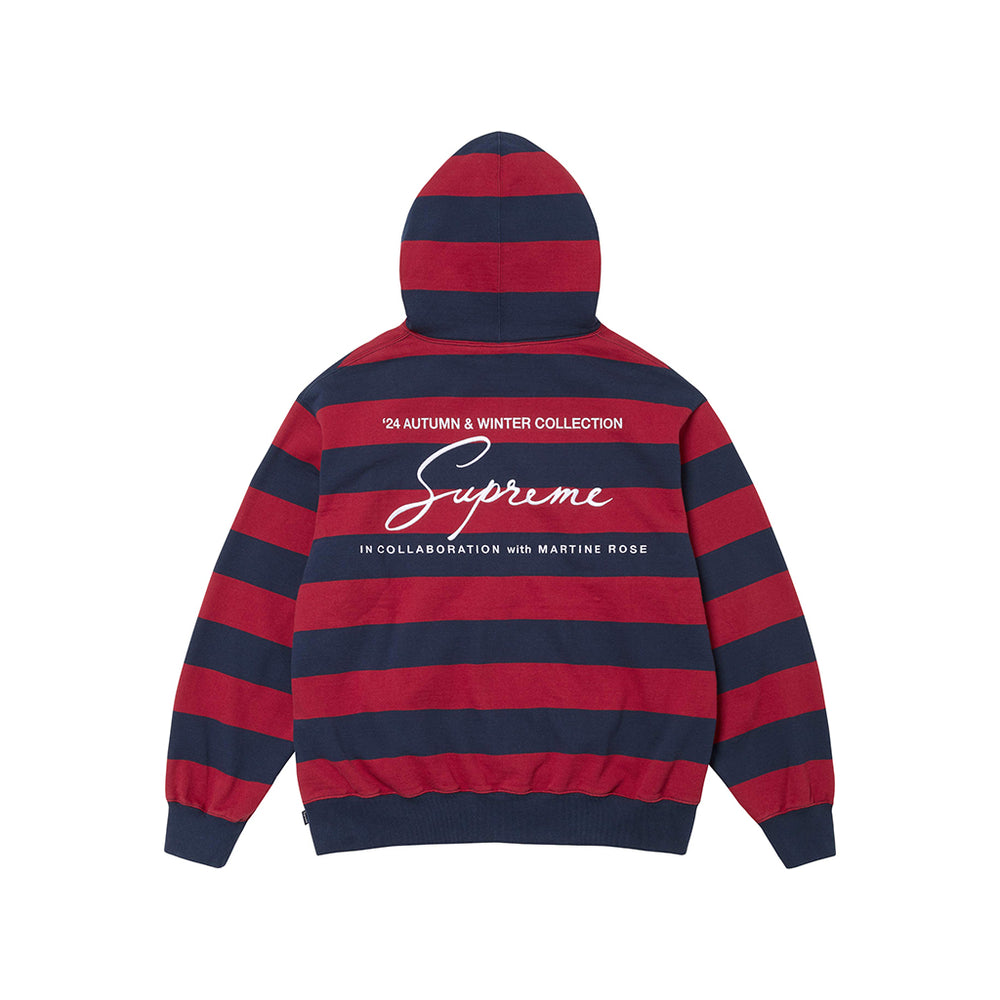 
                      
                        Supreme Martine Rose Hooded Sweatshirt Stripe
                      
                    