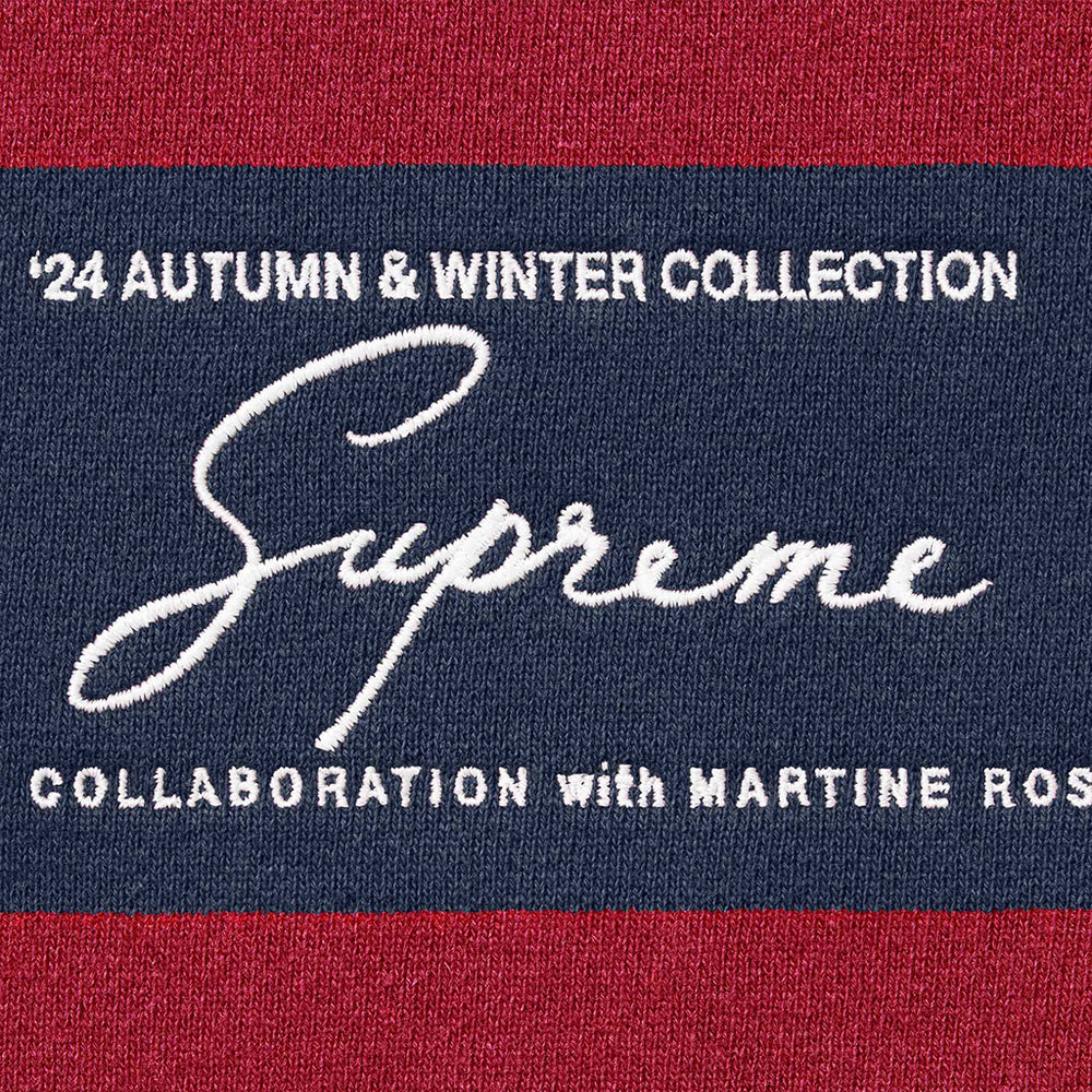 
                      
                        Supreme Martine Rose Hooded Sweatshirt Stripe
                      
                    