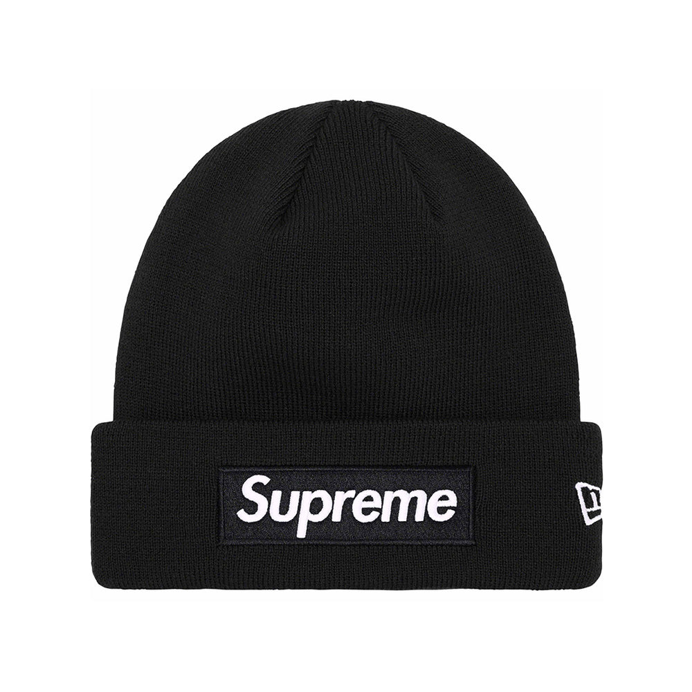 Supreme New Era Box Logo Beanie Black