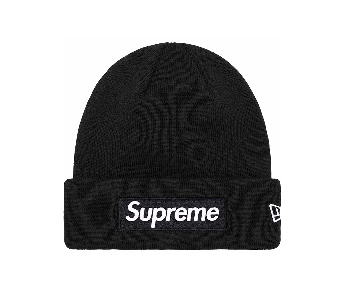 Supreme New Era Box Logo Beanie Black