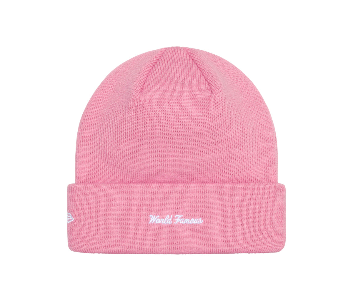 Supreme New Era Box Logo Beanie Dusty Pink (FW24)