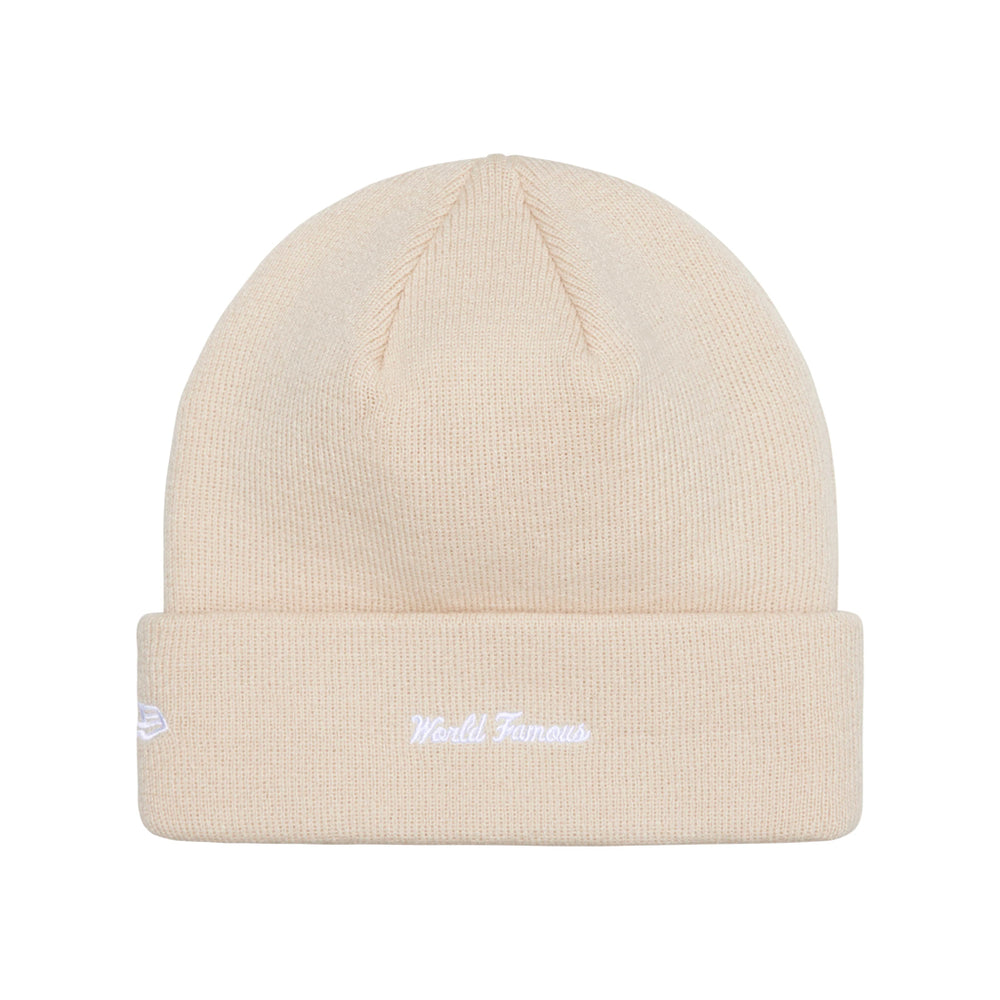 Supreme New Era Box Logo Beanie Stone (FW24)