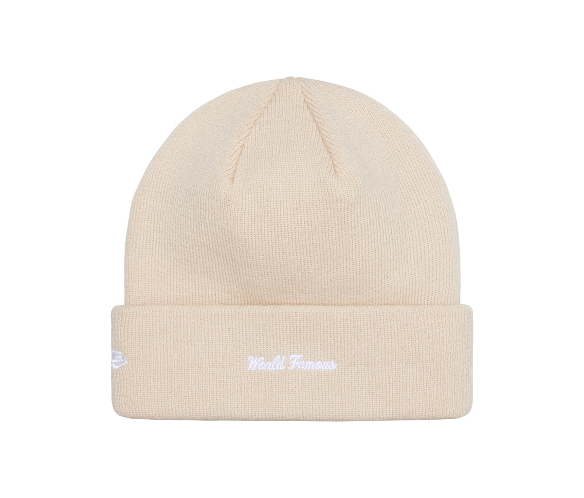 Supreme New Era Box Logo Beanie Stone (FW24)