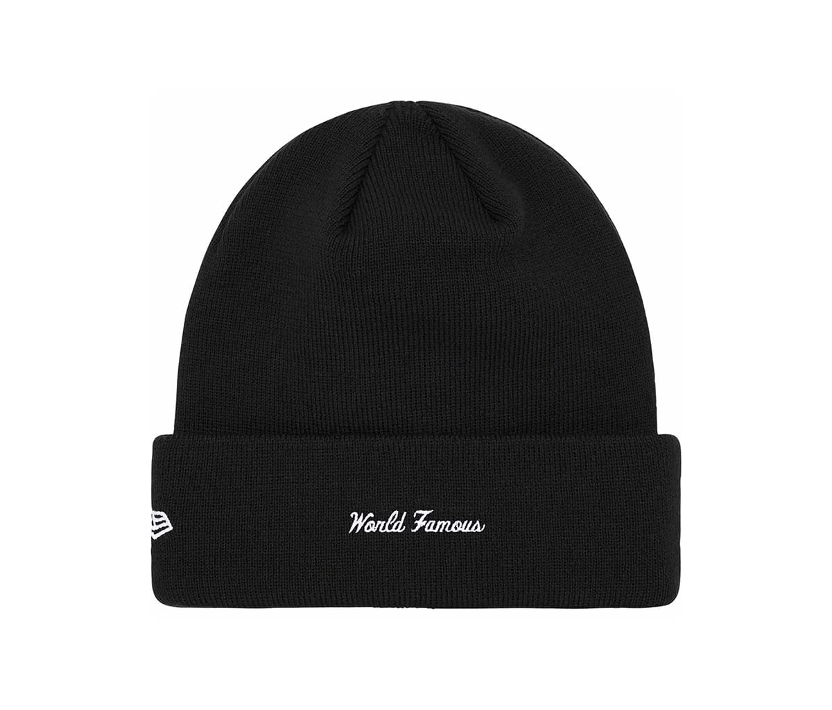 Supreme New Era Box Logo Beanie Black