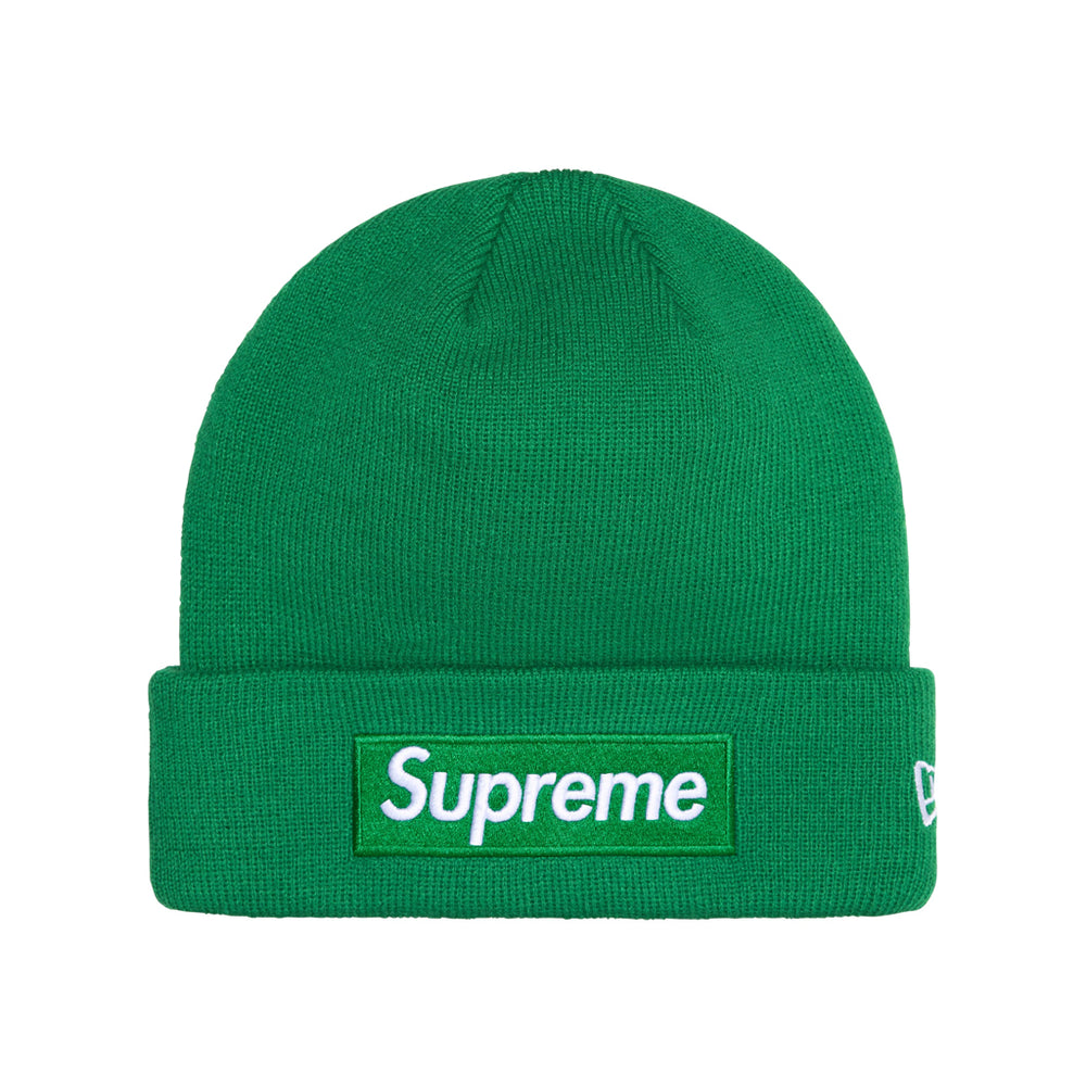 Supreme New Era Box Logo Beanie Green (FW24)