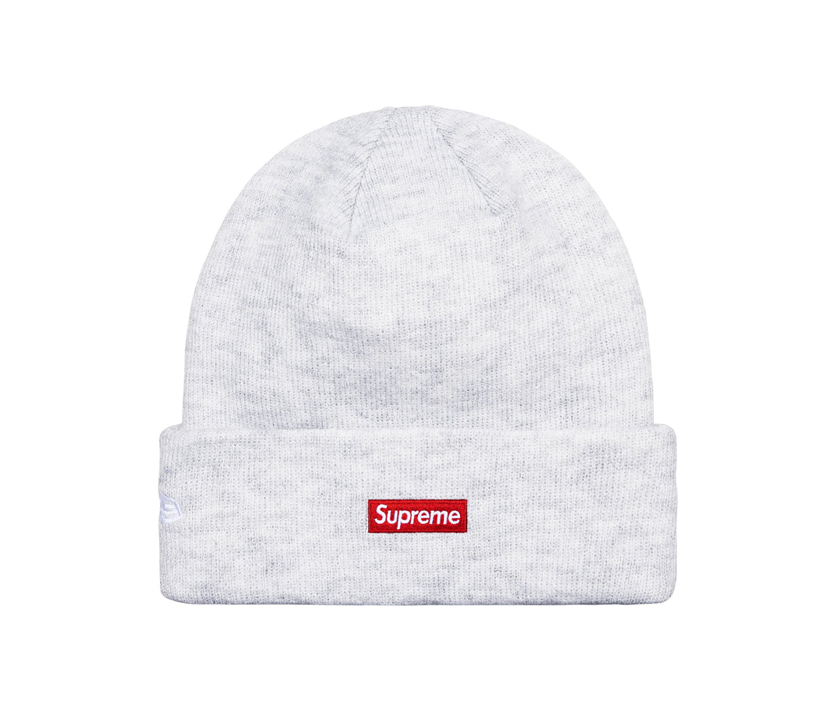 Supreme New Era S Logo Beanie Ash Grey (FW24)