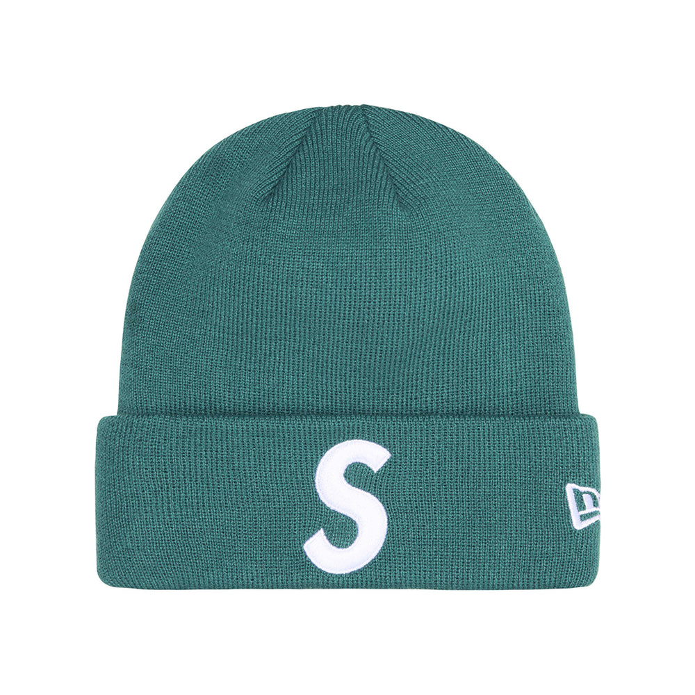 Supreme New Era S Logo Beanie Pine (FW24)