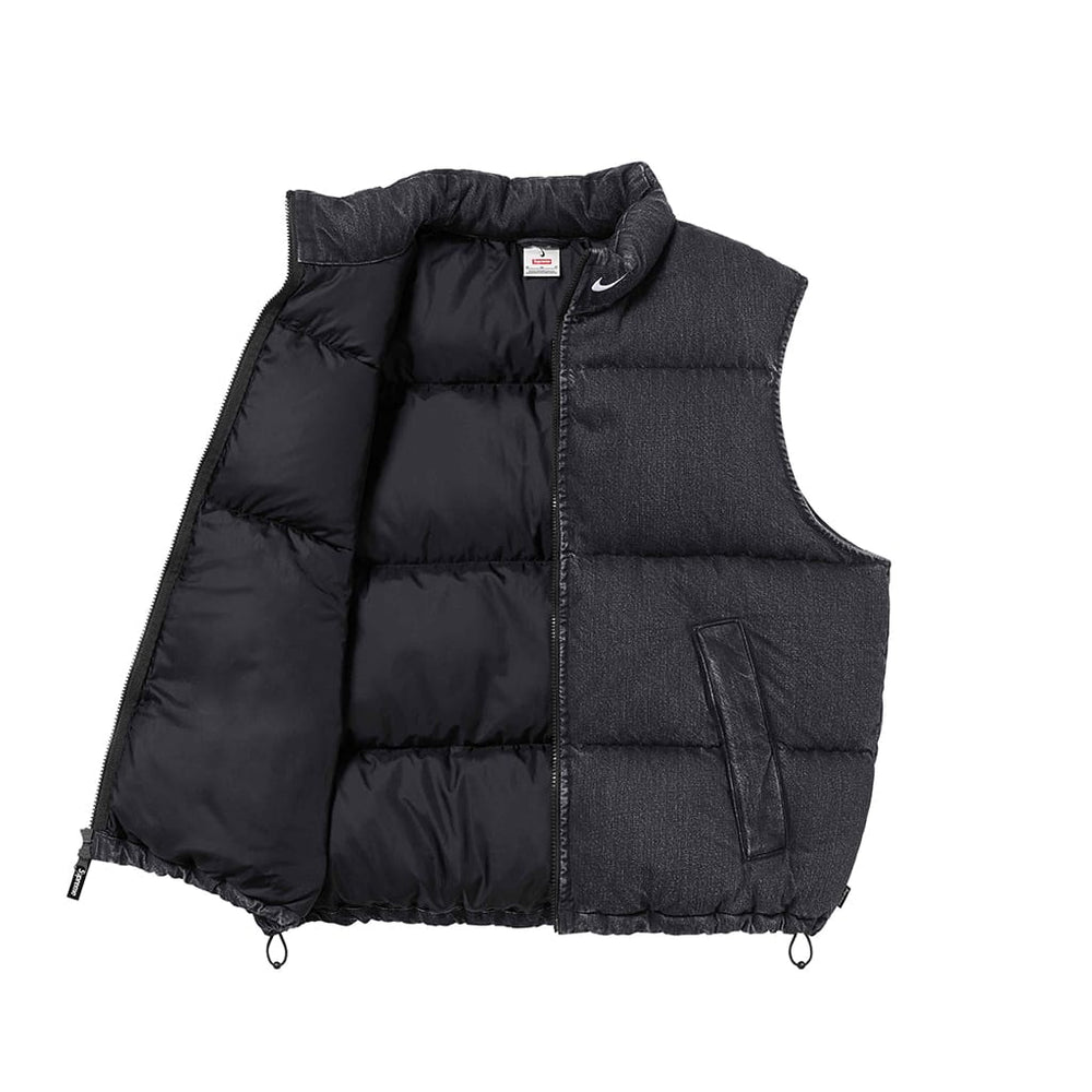 
                      
                        Supreme Nike Denim Puffer Vest Black
                      
                    