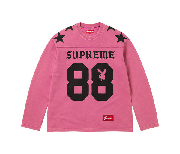 Supreme Playboy L/S Football Top Pink – Supreme