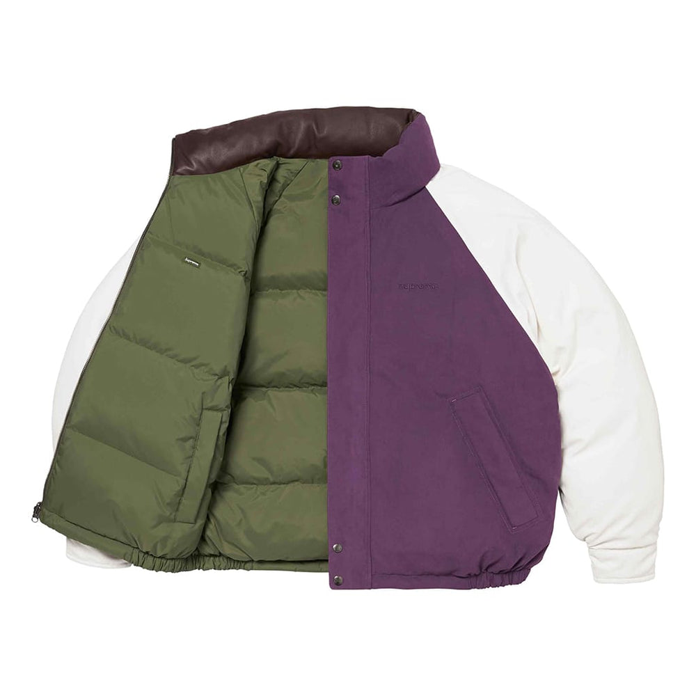 
                      
                        Supreme Reversible Down Puffer Jacket Purple
                      
                    