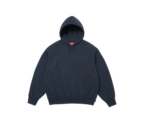 Supreme Satin Appliqué Hooded Sweatshirt Navy – Supreme