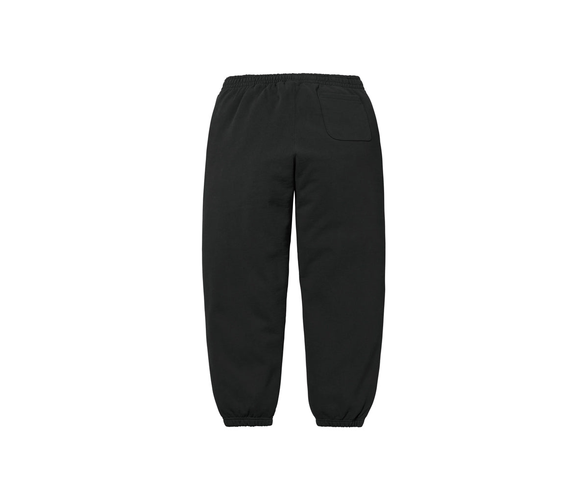 Supreme Satin Applique Sweatpant Black