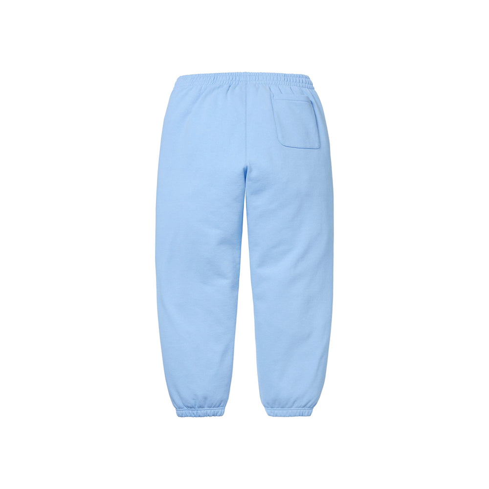 Supreme Satin Applique Sweatpant Light Blue